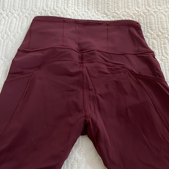 Lululemon Fast and Free High-Rise Crop - Picture 3 of 5